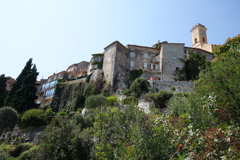 Èze from the Nietzsche path