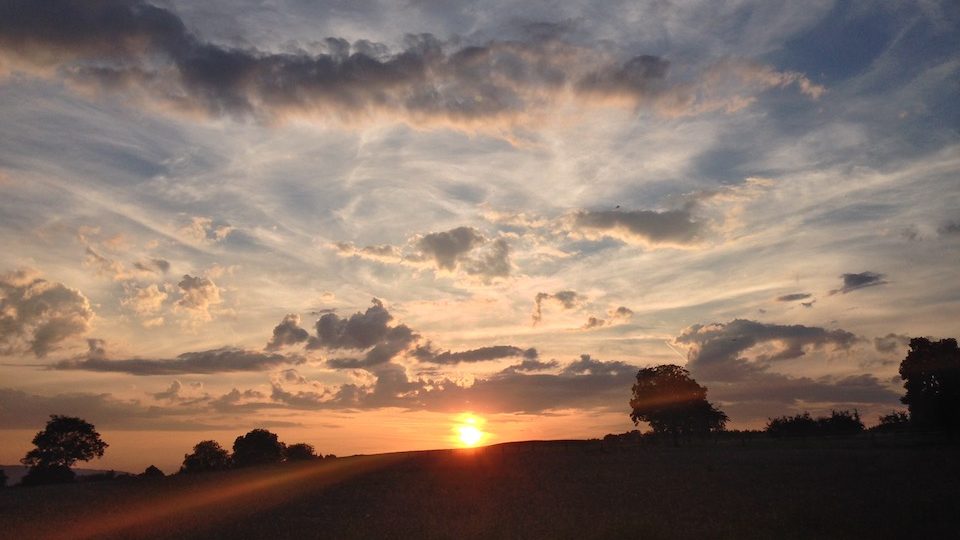 Beautiful sunset
