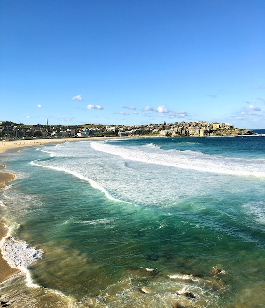 Bondi Beach - View from the Bondi Iceberg Club